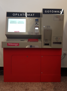 Payment station in the City Hall of Opole.